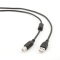 Cablu PC; USB 2.0 A M la USB 2.0 B M; 4.5m