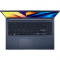 Laptop ASUS Vivobook 15.6-inch, X1502ZA-BQ418, FHD 1920 x 1080 169, i7-1260P, 8GB DDR4 on board  8GB