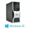 Workstation Dell Precision T7500, Xeon X5650, 24GB, GeForce GT 240, Win 10 Home