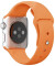 Curea iUni compatibila cu Apple Watch 1/2/3/4/5/6/7, 42mm, Silicon, Orange