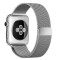 Curea iUni compatibila cu Apple Watch 1/2/3/4/5/6/7, 42mm, Milanese Loop, Otel Inoxidabil, Silver