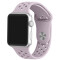 Curea iUni compatibila cu Apple Watch 1/2/3/4/5/6/7, 38mm, Silicon Sport, Soft Purple