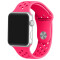 Curea iUni compatibila cu Apple Watch 1/2/3/4/5/6/7, 38mm, Silicon Sport, Pink
