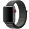 Curea iUni compatibila cu Apple Watch 1/2/3/4/5/6/7, 42mm, Nylon Sport, Woven Strap, Midnight Gray