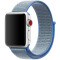 Curea iUni compatibila cu Apple Watch 1/2/3/4/5/6/7, 42mm, Nylon Sport, Woven Strap, Blue