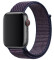 Curea iUni compatibila cu Apple Watch 1/2/3/4/5/6/7, 42mm, Nylon Sport, Woven Strap, Midnight Purple