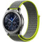 Curea ceas Smartwatch Garmin Fenix 7 / 6 / 5 Plus / 5, 22 mm iUni Soft Nylon Sport, Grey-Electric Gr