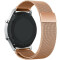 Curea ceas Smartwatch Samsung Galaxy Watch 4, Watch 4 Classic, Gear S2, Rose Gold Milanese Loop, iUn