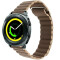 Curea piele Smartwatch Samsung Galaxy Watch 4, Watch 4 Classic, Gear S2, iUni 20 mm Brown Leather Lo