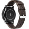 Curea piele Smartwatch Samsung Galaxy Watch 46mm, Samsung Watch Gear S3, iUni 22 mm Vintage Dark Cof