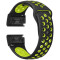 Curea ceas Smartwatch Garmin Fenix 7X / 6X / 5X Plus / 5X / 3 HR / 3, 26 mm iUni Silicon Sport Negru