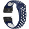 Curea ceas Smartwatch Garmin Fenix 7X / 6X / 5X Plus / 5X / 3 HR / 3, 26 mm iUni Silicon Sport Albas