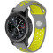 Curea ceas Smartwatch Samsung Galaxy Watch 4, Watch 4 Classic, Gear S2, iUni 20 mm Silicon Sport Gre