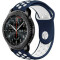 Curea ceas Smartwatch Samsung Galaxy Watch 46mm, Samsung Watch Gear S3, iUni 22 mm Silicon Sport Blu