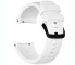 Curea ceas Smartwatch Samsung Galaxy Watch 4, Watch 4 Classic, Gear S2, iUni 20 mm Silicon White