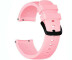 Curea ceas Smartwatch Samsung Galaxy Watch 4, Watch 4 Classic, Gear S2, iUni 20 mm Silicon Pink