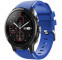 Curea ceas Smartwatch Samsung Galaxy Watch 46mm, Samsung Watch Gear S3, iUni 22 mm Silicon Blue