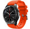 Curea ceas Smartwatch Samsung Galaxy Watch 46mm, Samsung Watch Gear S3, iUni 22 mm Silicon Orange