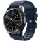 Curea ceas Smartwatch Samsung Galaxy Watch 46mm, Samsung Watch Gear S3, iUni 22 mm Silicon Midnight