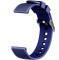 Curea ceas Smartwatch Samsung Galaxy Watch 4, Watch 4 Classic, Gear S2, iUni 20 mm Silicon Sport Dar