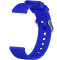 Curea ceas Smartwatch Samsung Galaxy Watch 4, Watch 4 Classic, Gear S2, iUni 20 mm Silicon Sport Blu