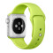 Curea iUni compatibila cu Apple Watch 1/2/3/4/5/6/7, 40mm, Silicon, Green
