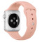 Curea iUni compatibila cu Apple Watch 1/2/3/4/5/6/7, 40mm, Silicon, Vintage Rose