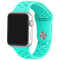 Curea iUni compatibila cu Apple Watch 1/2/3/4/5/6/7, 40mm, Silicon Sport, Light Blue