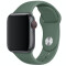 Curea iUni compatibila cu Apple Watch 1/2/3/4/5/6/7, 38mm, Silicon, Green/Turquoise