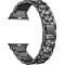 Curea iUni compatibila cu Apple Watch 1/2/3/4/5/6/7, 38mm, Luxury Belt, Black