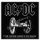 AC/DC, FOR THOSE ABOUT TO ROCK - disc vinil