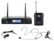 Sistem wireless headset / lavaliera Vonyx WM61B