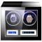 Resigilat! Cutie intors ceasuri automatice cu amprenta iUni, Luxury Watch Winder 2 Carbon