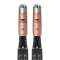 Cablu interconect XLR AudioQuest Thunderbird, Level 6 noise Dissipation with Graphene, Solid PSC+, D