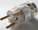 Conector Schuko Cablu Alimentare IeGo Audio Grade, Contacte Cupru Placat Aur