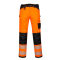 PW3 Hi-Vis Pantaloni stretch greutate redusa Portwest PW303, Portocaliu/Negru
