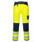 Pantaloni de lucru HI VIS PW3 Portwest PW340, Galben/Navy