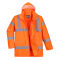 Jacheta de ploaie respirabila Hi-Vis pentru trafic Portwest RT60, Portocaliu