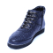 Pantofi dama din piele naturala, Row, Relin, Albastru, 37 EU