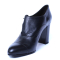 Pantofi dama din piele naturala, Meunier, Nist, Negru, 36 EU