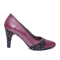 Pantofi dama din piele naturala, Style, Nist, Bordeaux, 36 EU