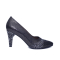 Pantofi dama din piele naturala, Diamond, Nist, Negru, 36 EU