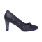 Pantofi dama din piele naturala, Padme, Nist, Negru, 37 EU