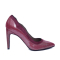Pantofi dama din piele naturala, Dona, Nist, Bordeaux, 36 EU