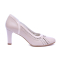 Pantofi dama din piele naturala, Marlene, Nist, Roz, 38 EU