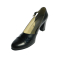 Pantofi dama cu catarama Foxy, piele naturala, Agatia, Negru, 36 EU
