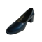 Pantofi dama din piele naturala, Caroll, Nist, Albastru, 35 EU