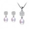 Set bijuterii elegant cu perle