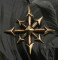 Pandantiv bronz Pentagrama Haosului Chaosagram