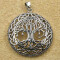 Pandantiv argint Copacul vietii cu nod celtic 3.5cm